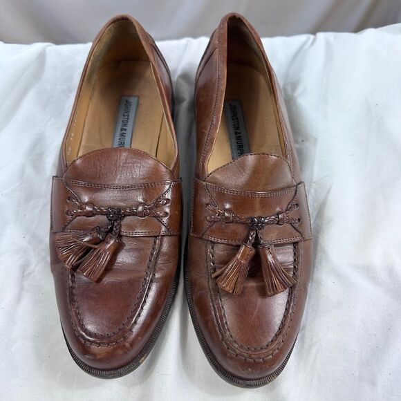 Johnston and Murphy men's tassel loafers - Picture 1 of 11